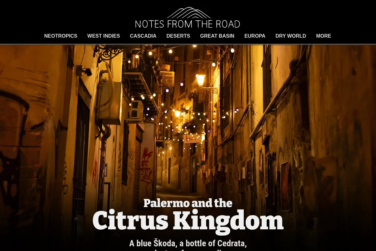 Notes from the Road
