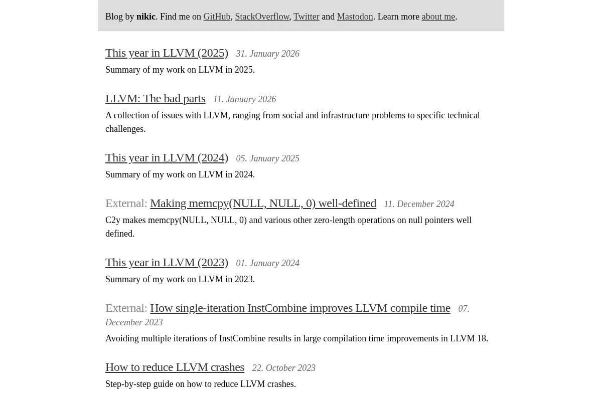 nikic's Blog