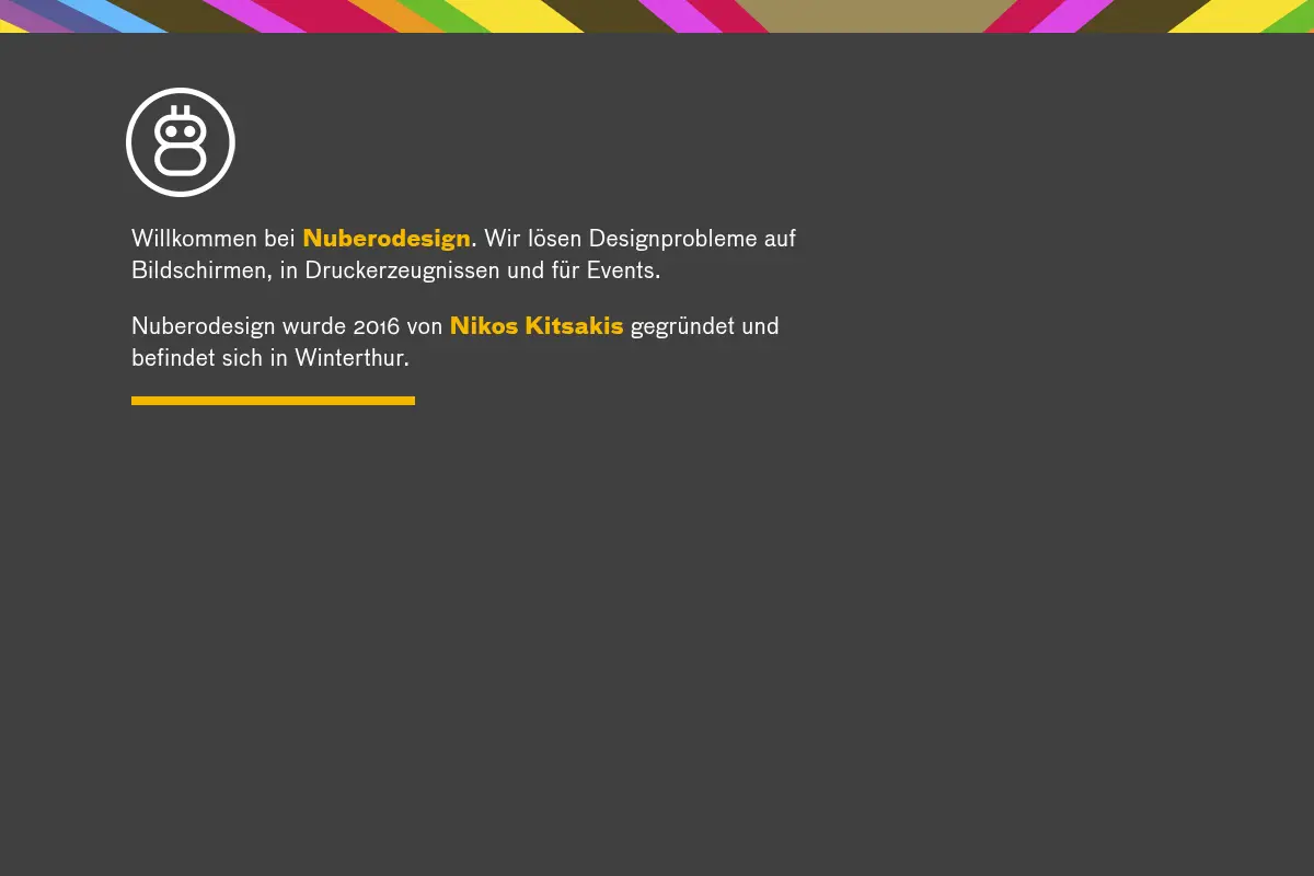 Nuberodesign – Visuelle Gestaltung und Usability in Winterthur