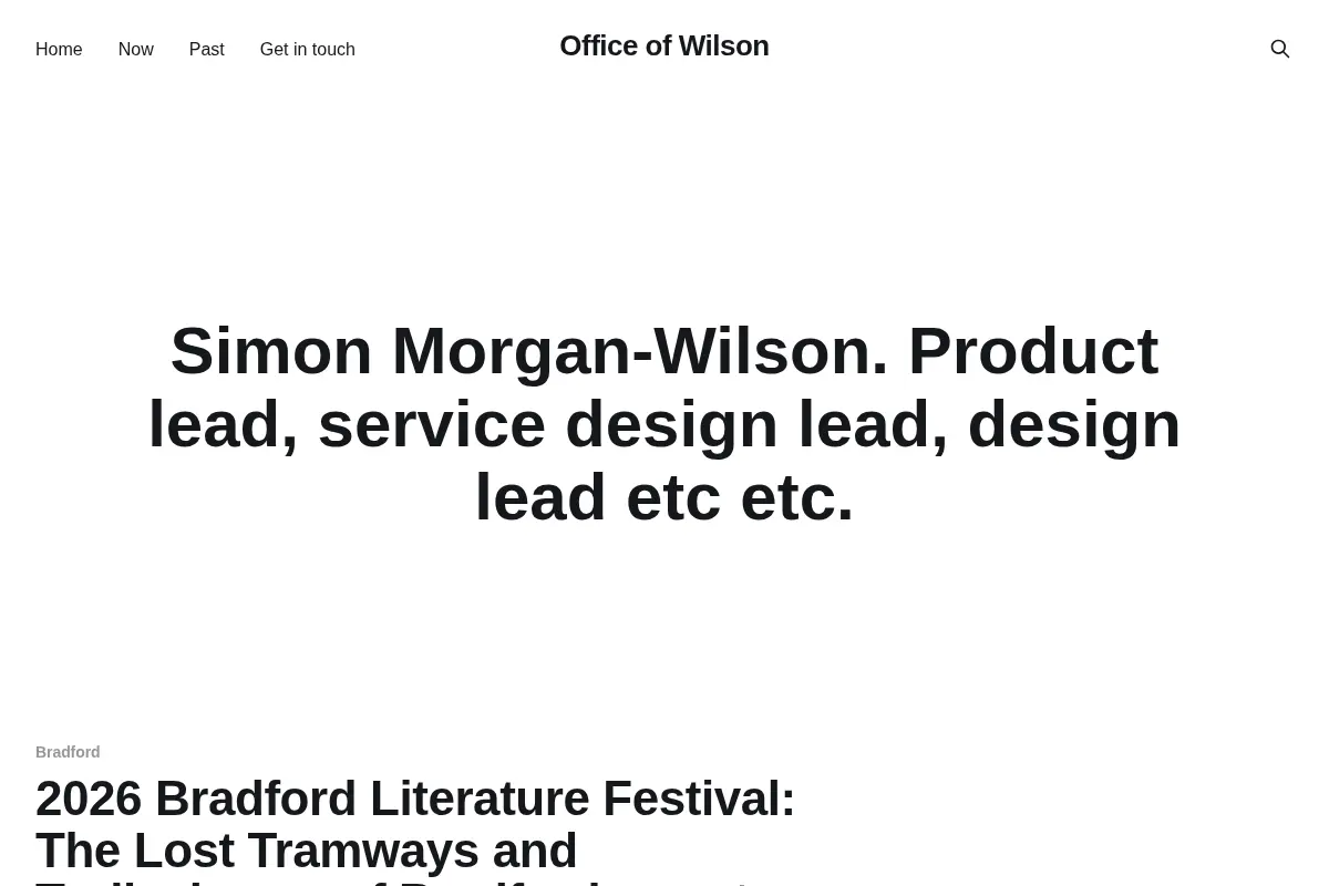 Office of Wilson