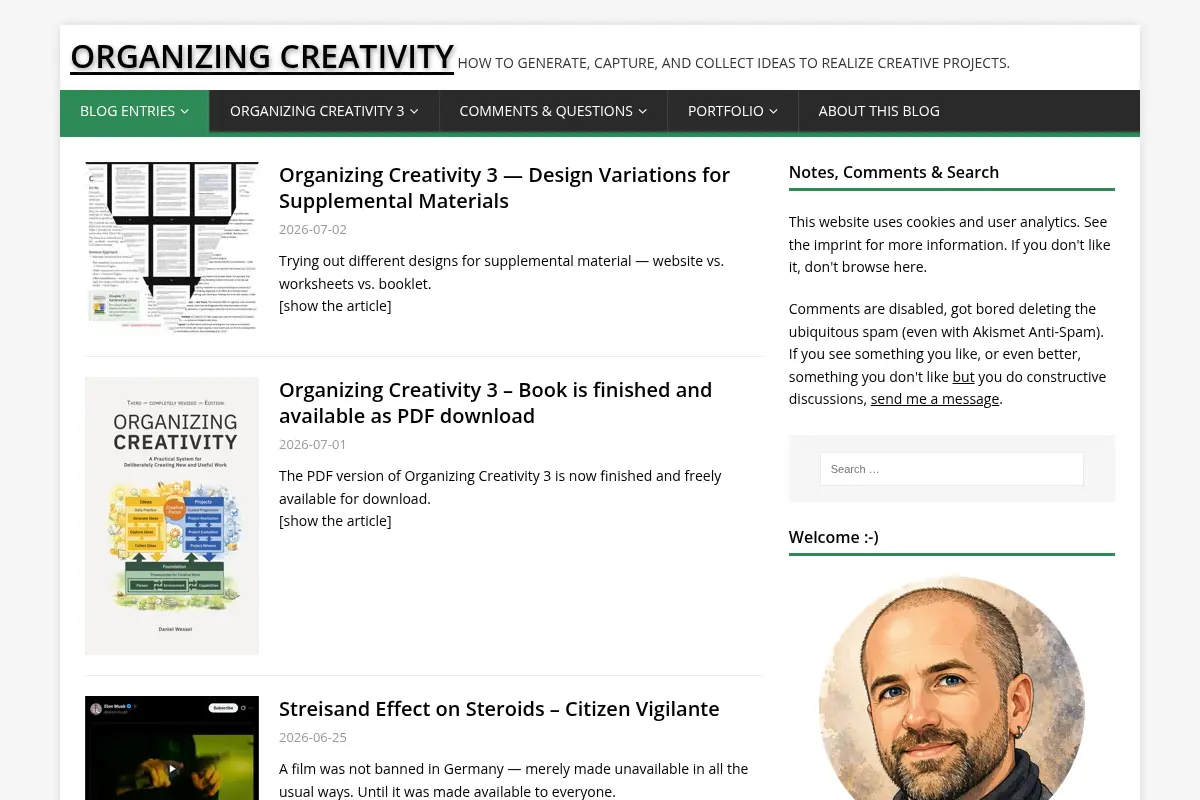 Organizing Creativity