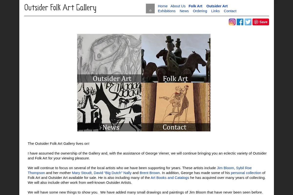Outsider Folk Art Gallery