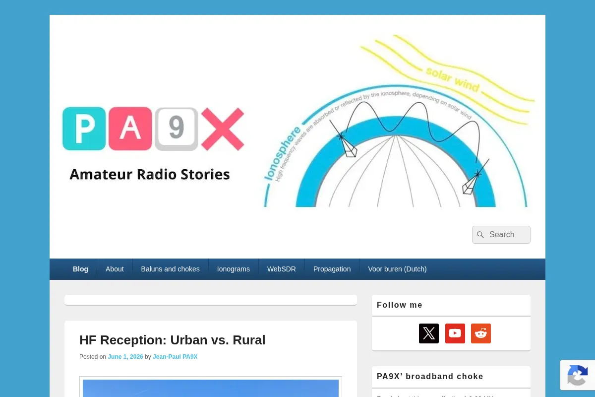 PA9X - Amateur Radio Blog
