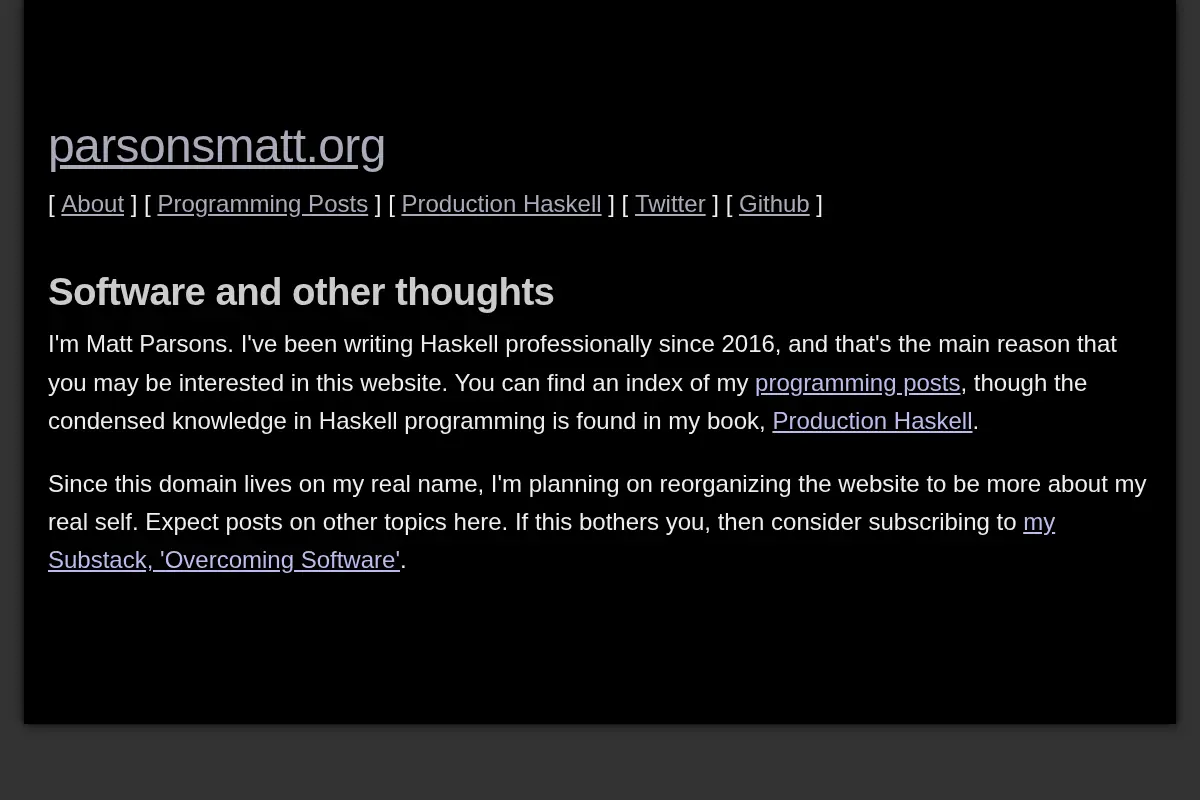 parsonsmatt.org