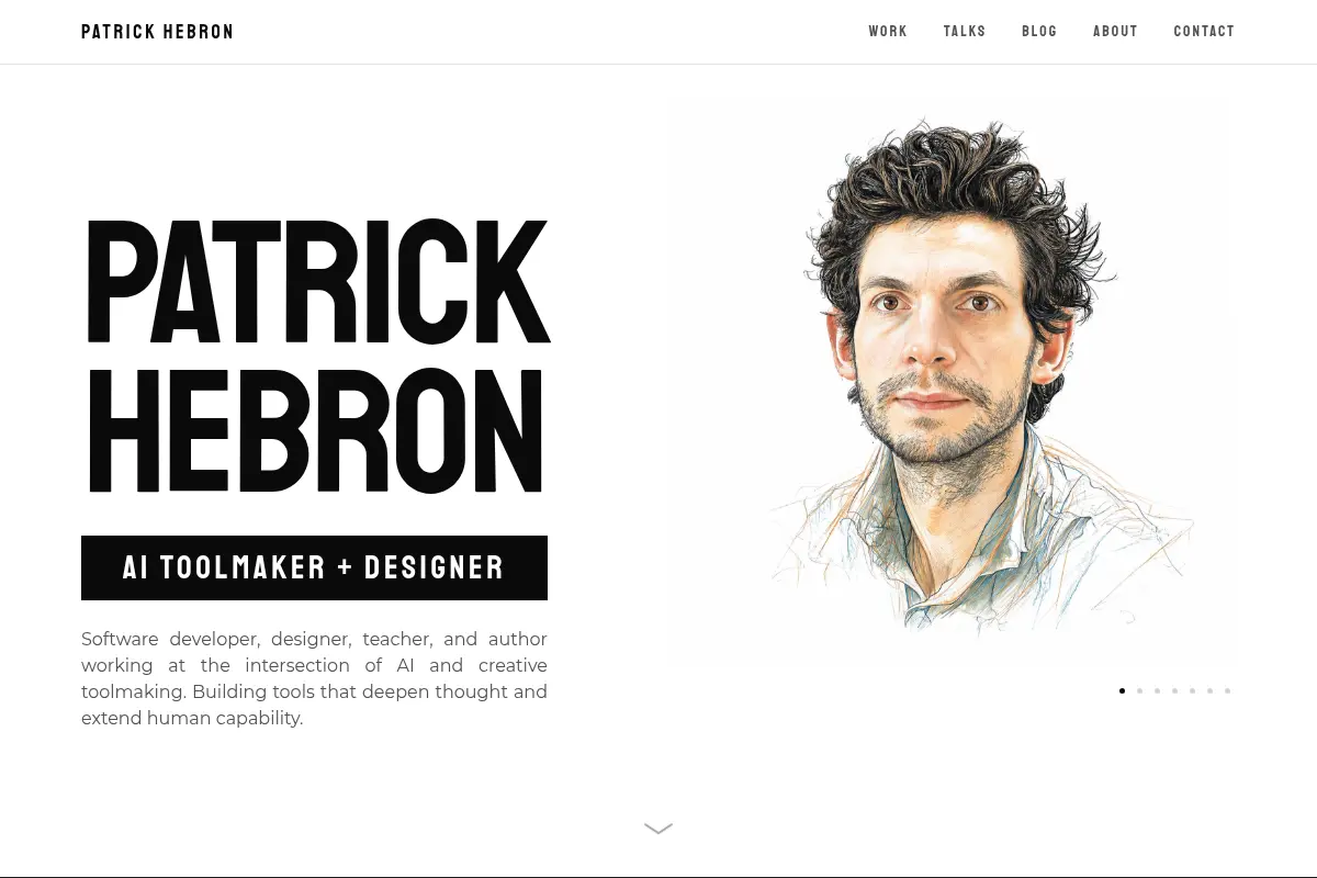 Patrick Hebron | AI Toolmaker, Designer, and Author