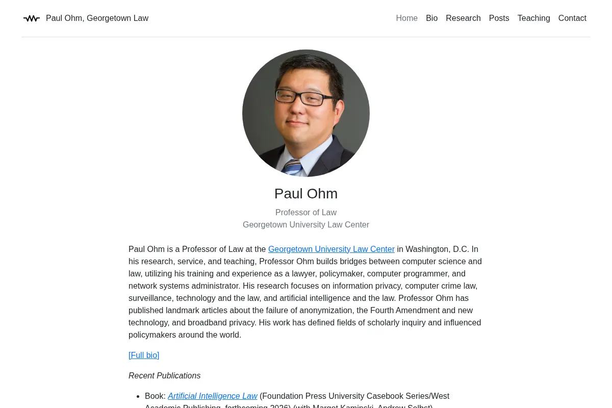 Paul Ohm