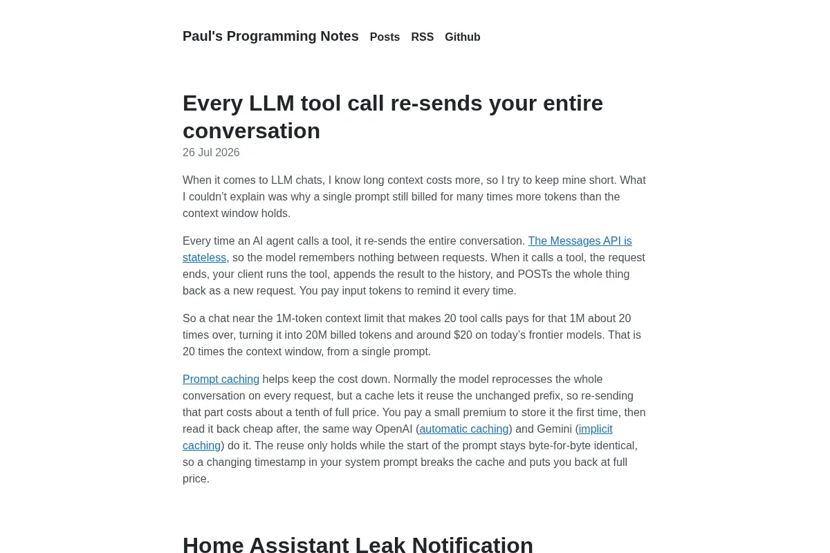 Paul's Programming Notes