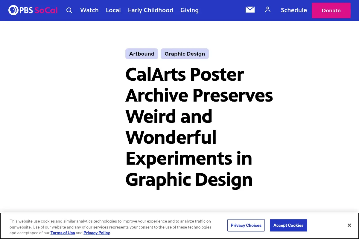 CalArts Poster Archive Preserves Weird and Wonderful Experiments in Graphic Design