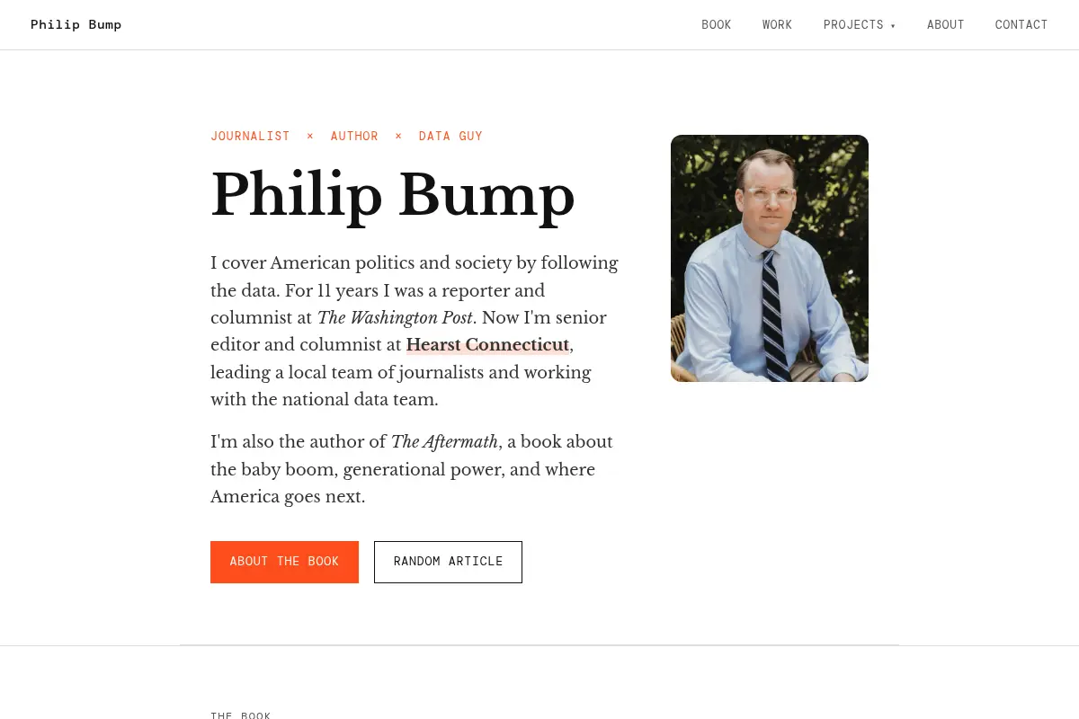 Philip Bump — Journalist, Author, Data Guy