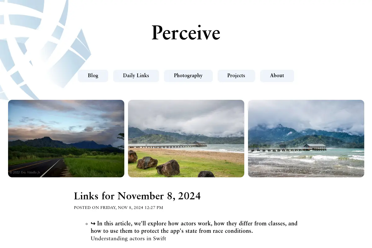 Eric Vitiello's Blog