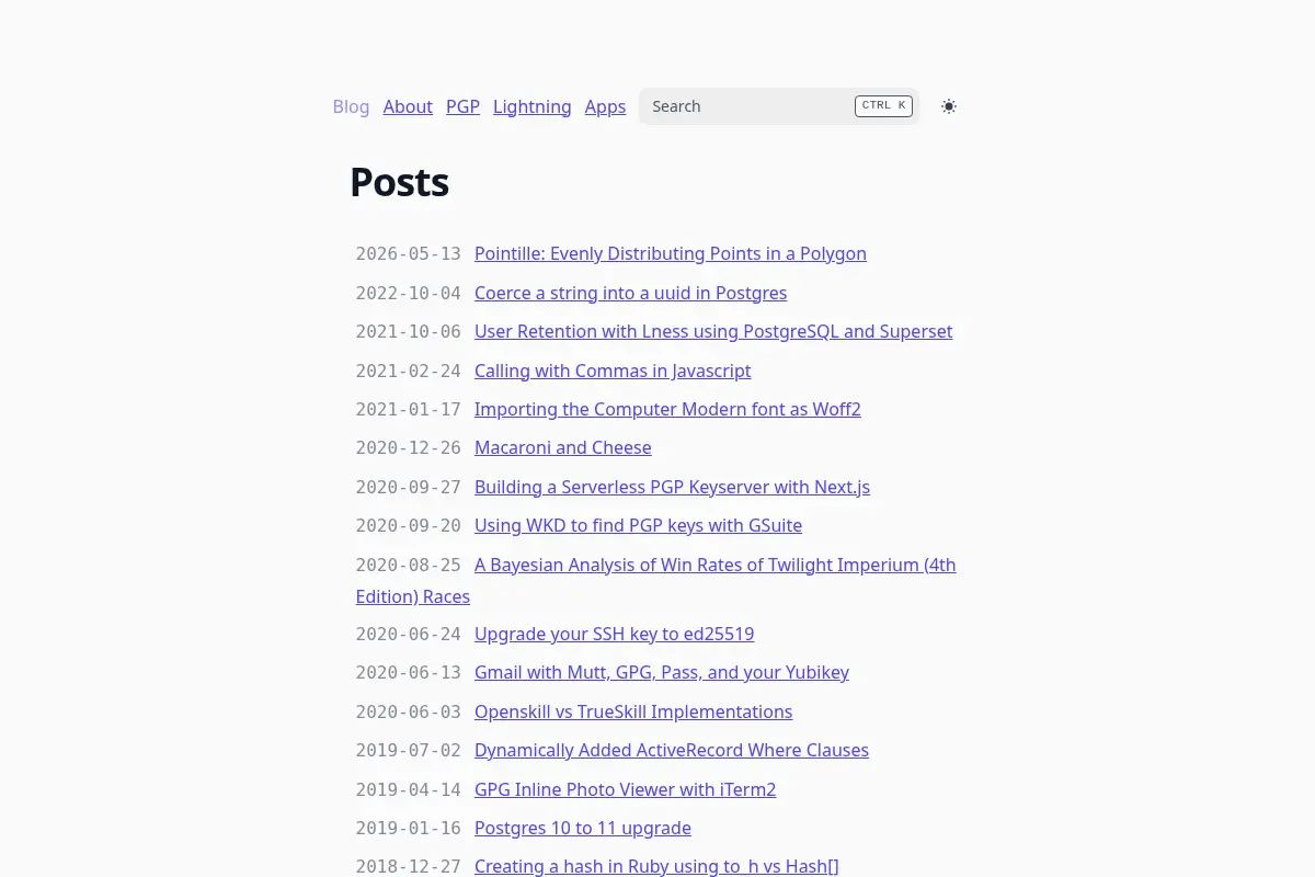 Posts