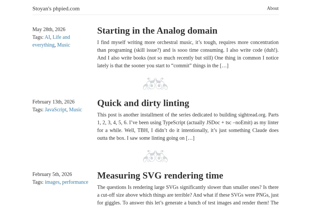 Stoyan's web dev blog: phpied.com