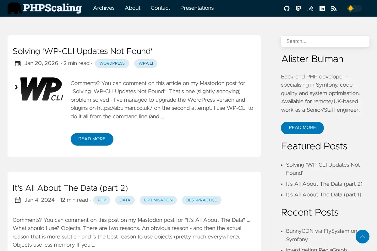PHPScaling