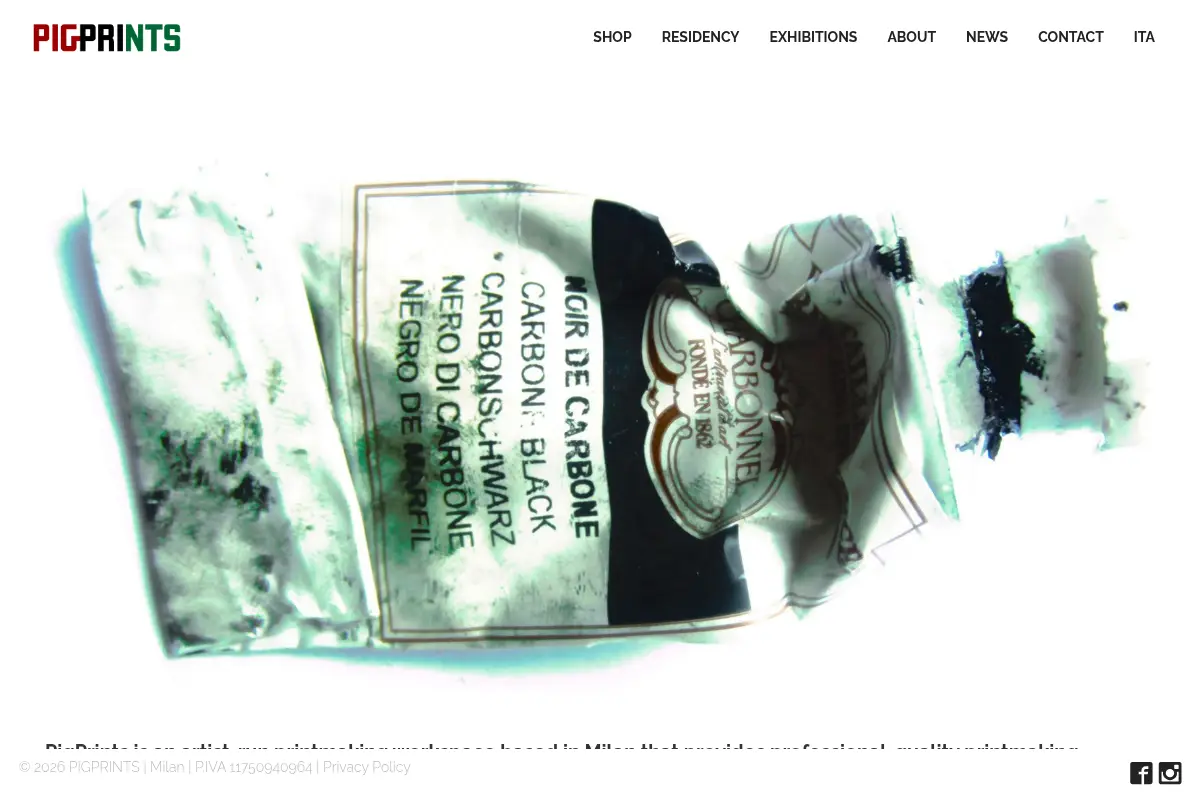 PIGPRINTS – Artist-run printmaking workspace in Milan
