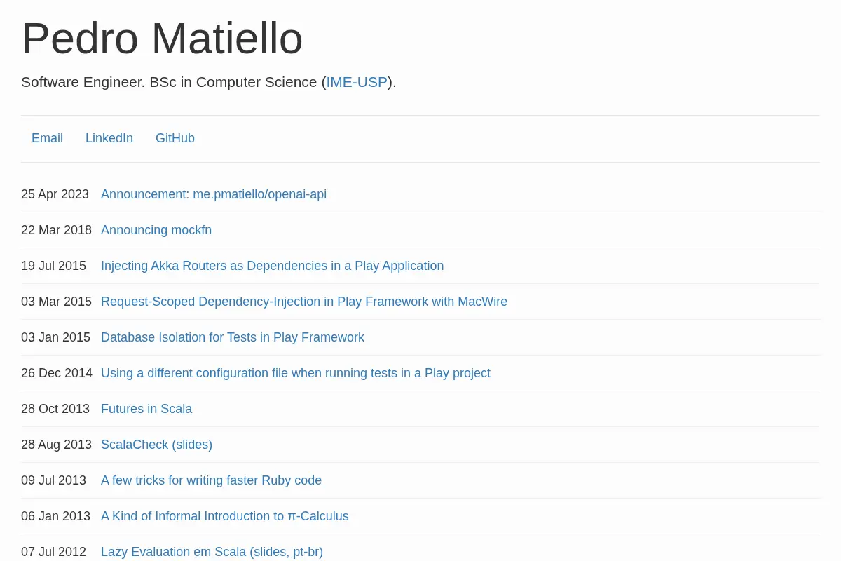 Pedro Matiello