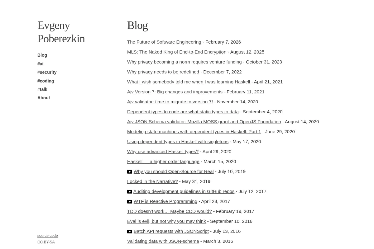 Evgeny Poberezkin - Blog