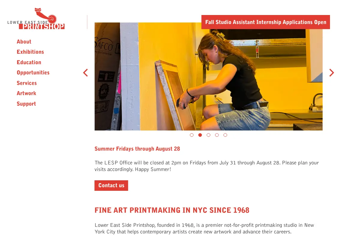 Lower East Side Printshop
