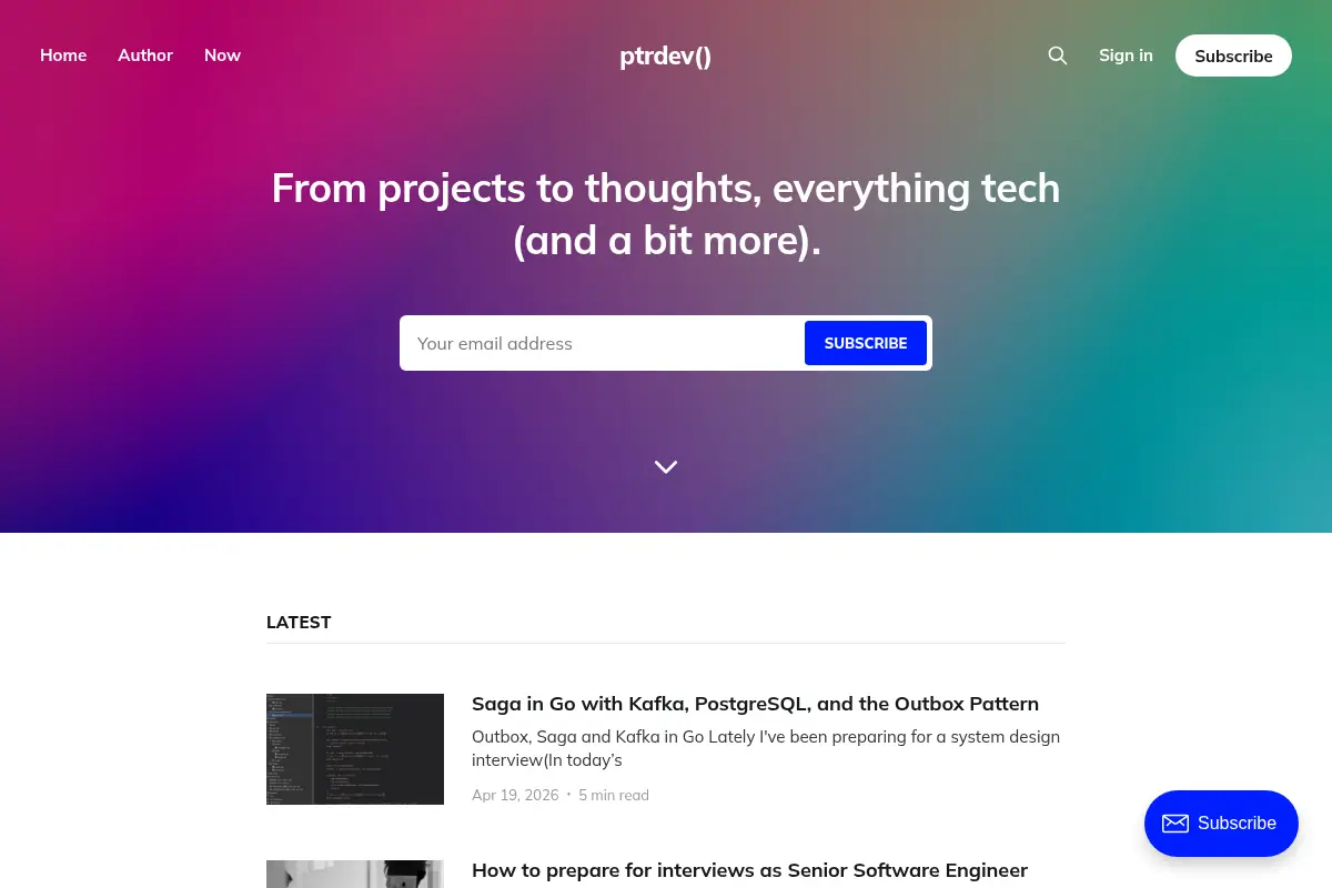 ptrdev()