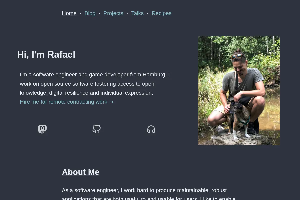 Rafael Epplée · Software engineer, artist and musician
