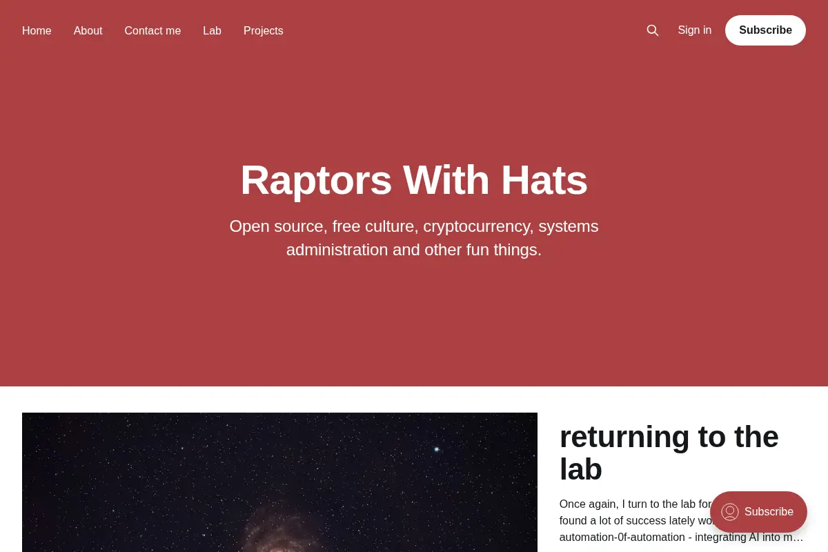 Raptors With Hats
