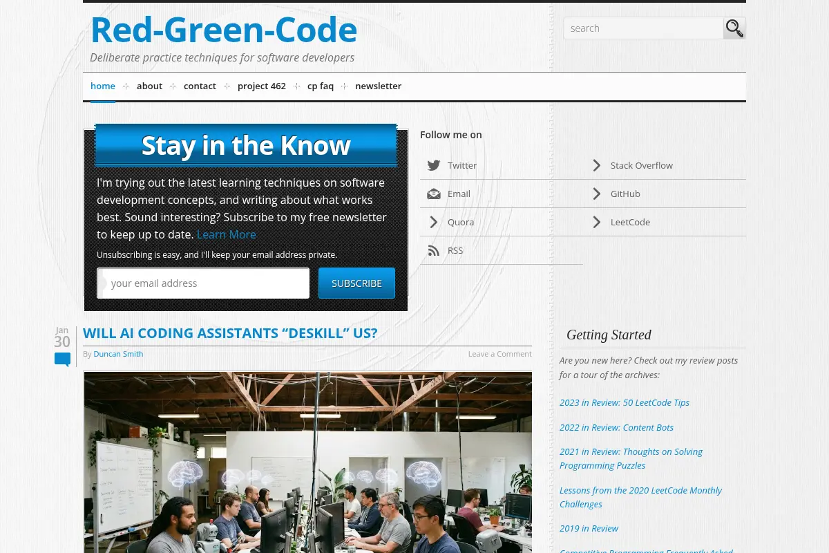 Red-Green-Code