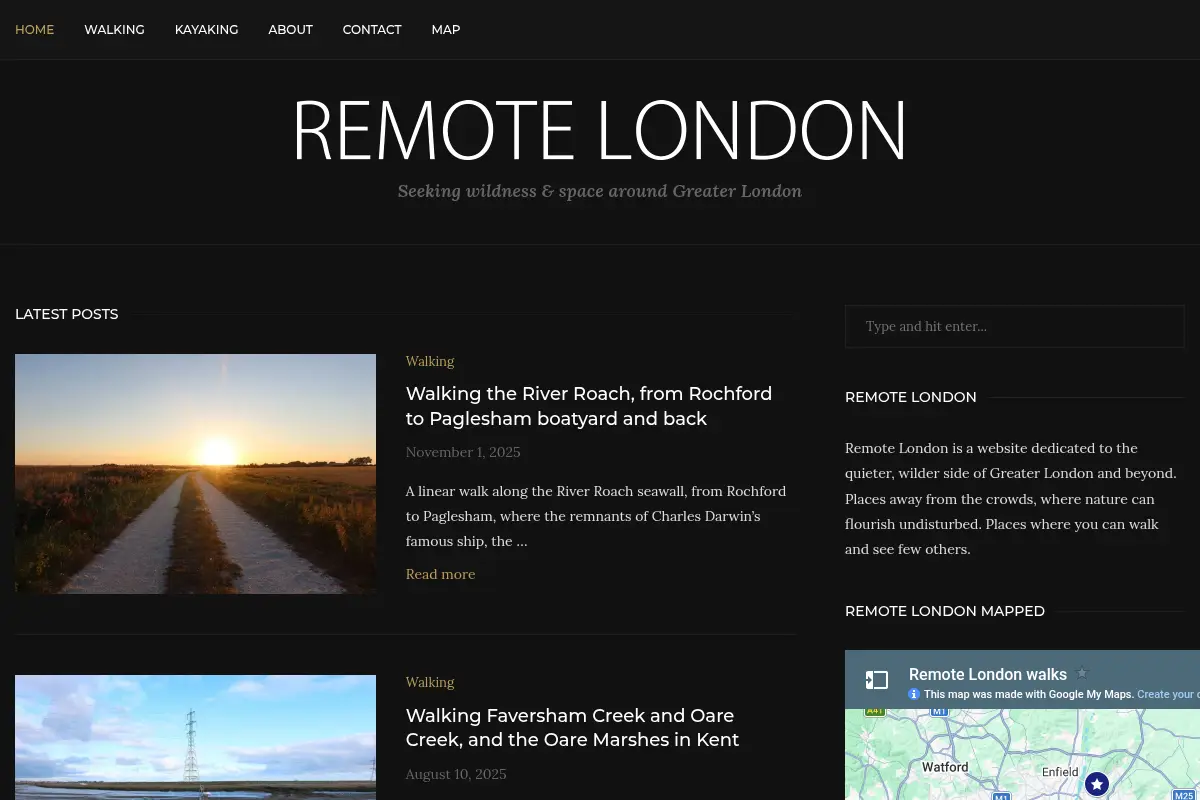 RemoteLondon: exploring the quieter, wilder side of Greater London