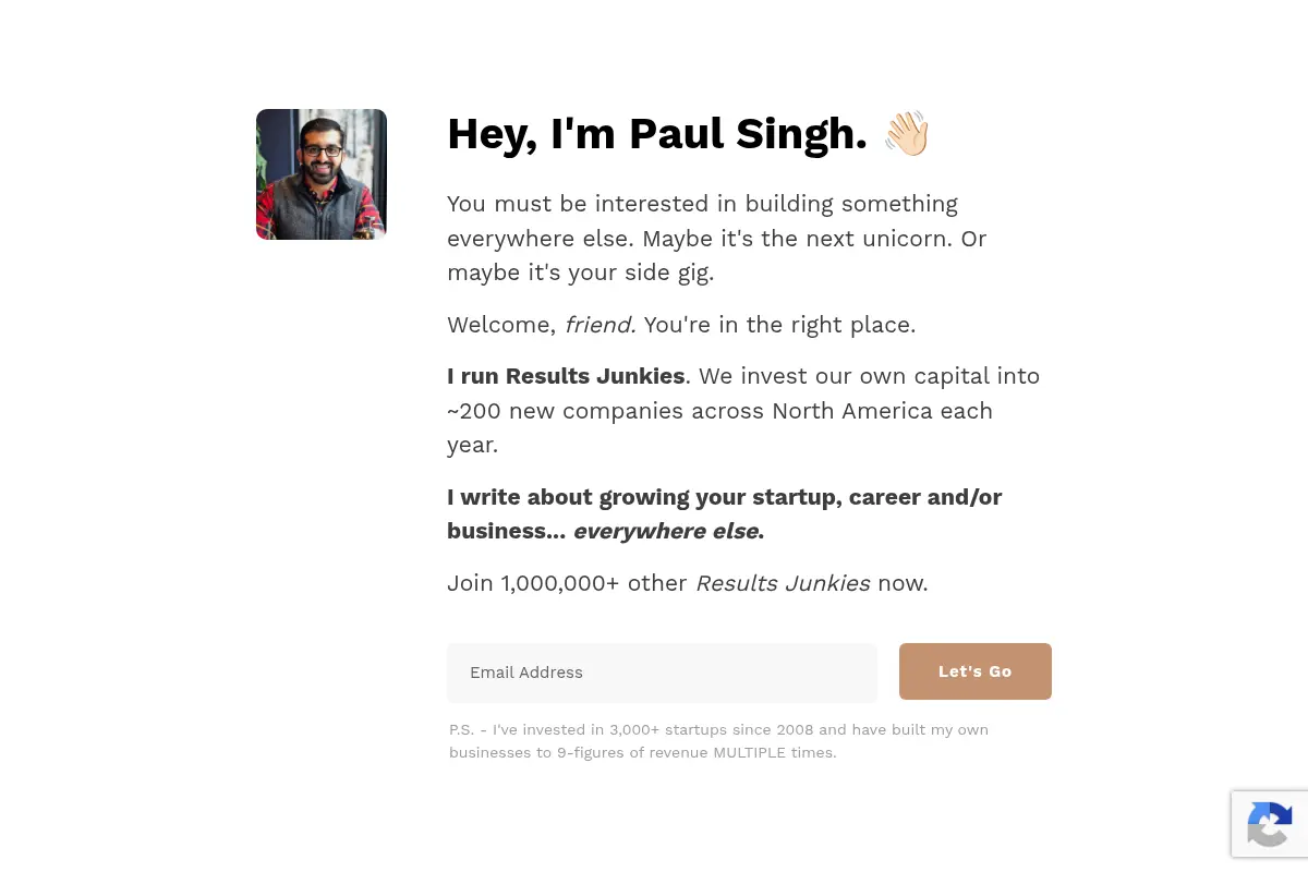 Paul Singh's Blog