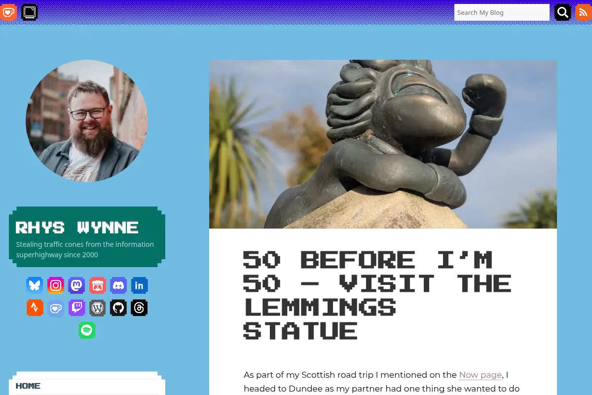 Rhys Wynne - Thoughts on technology, sport & life from a UK Based WordPress Developer