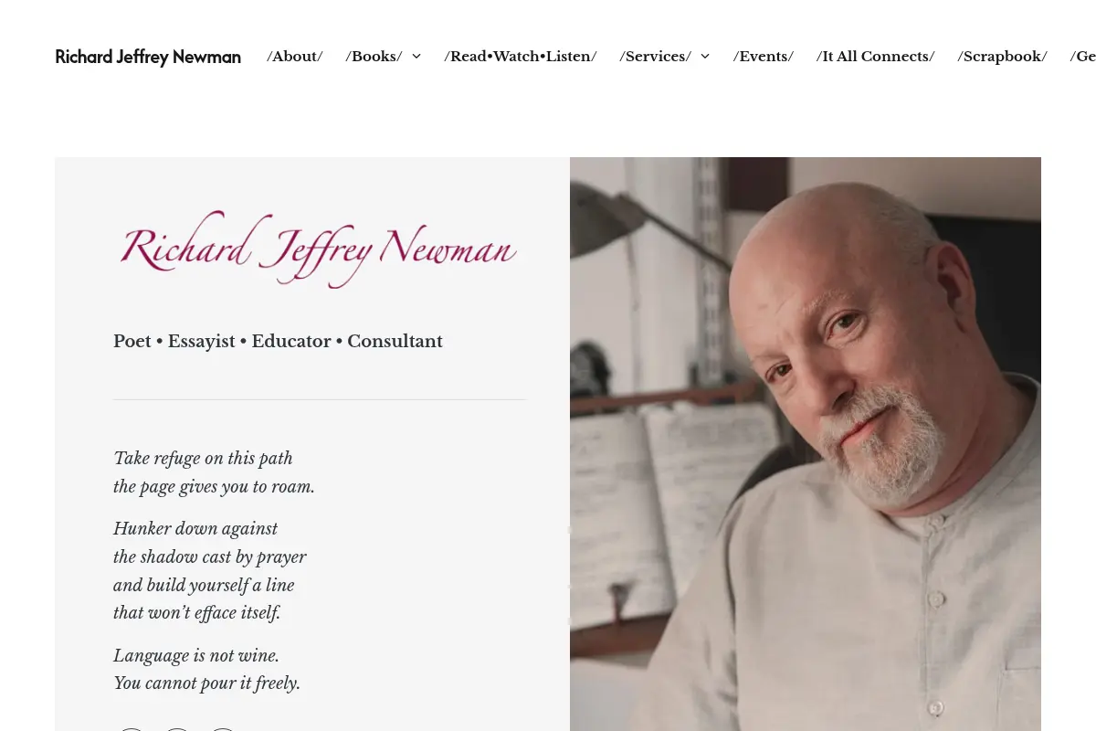 Richard Jeffrey Newman - It All Connects