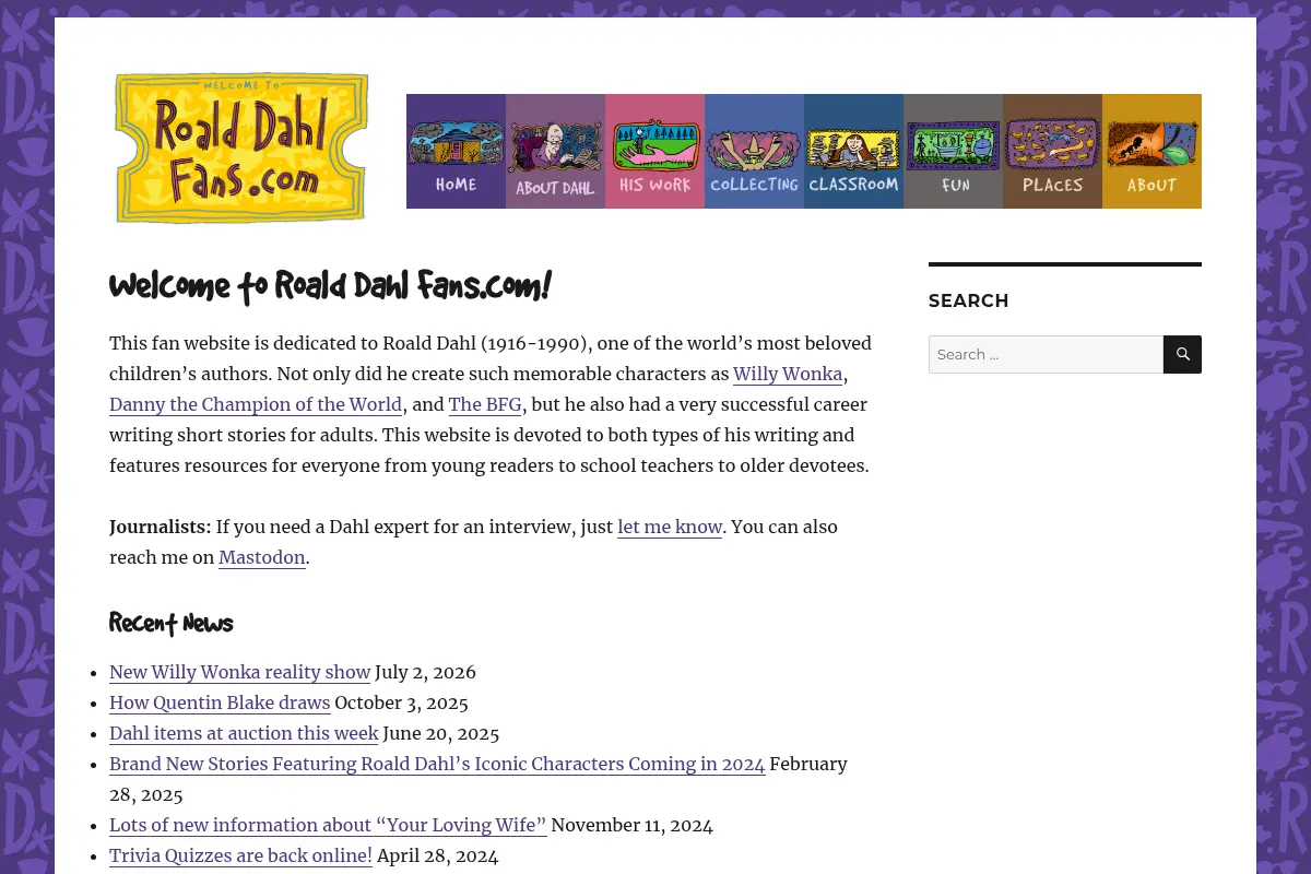 Roald Dahl Fans