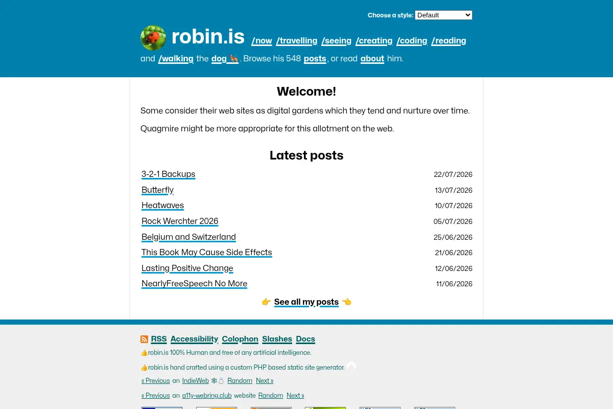 Robin's Home