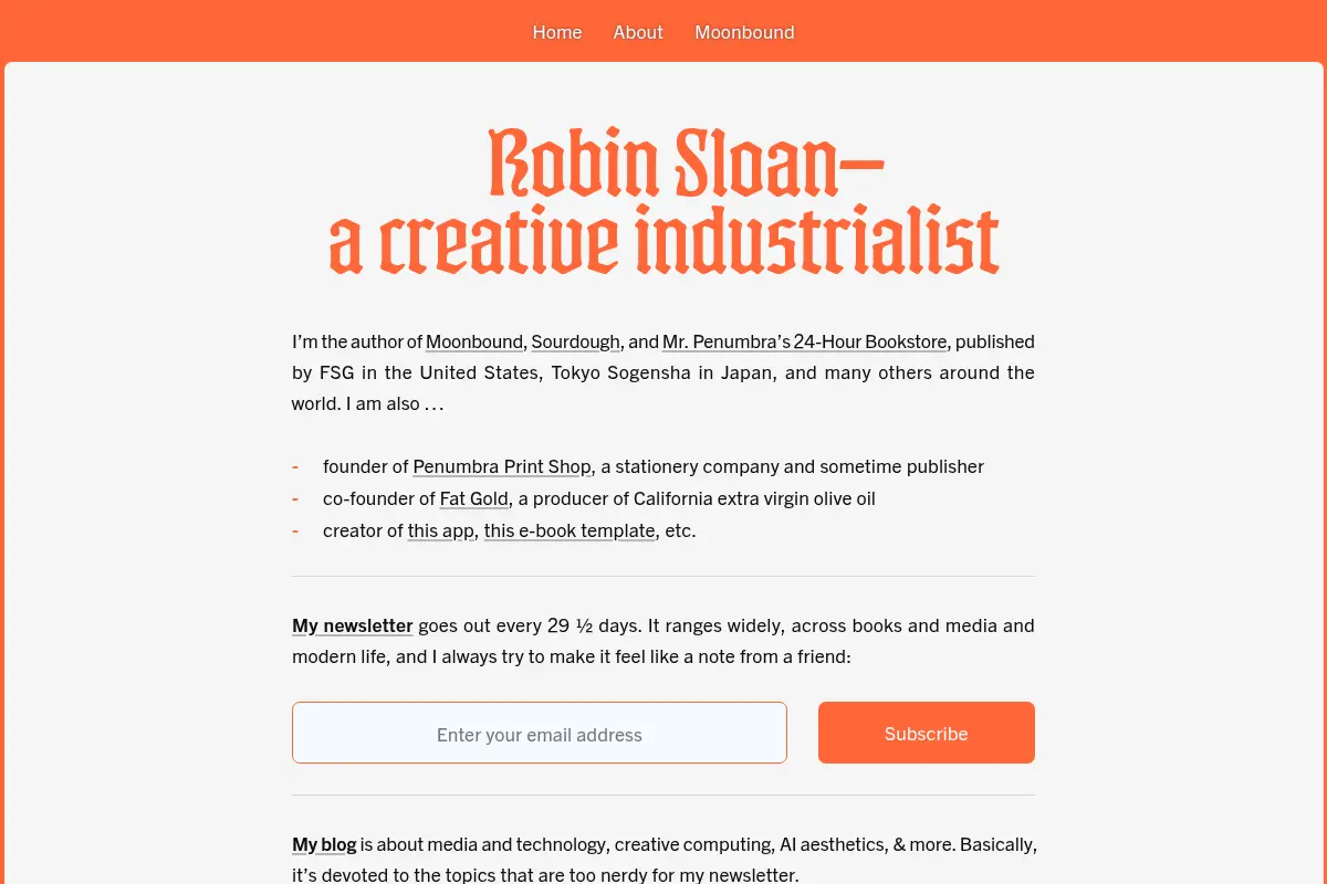 Robin Sloan