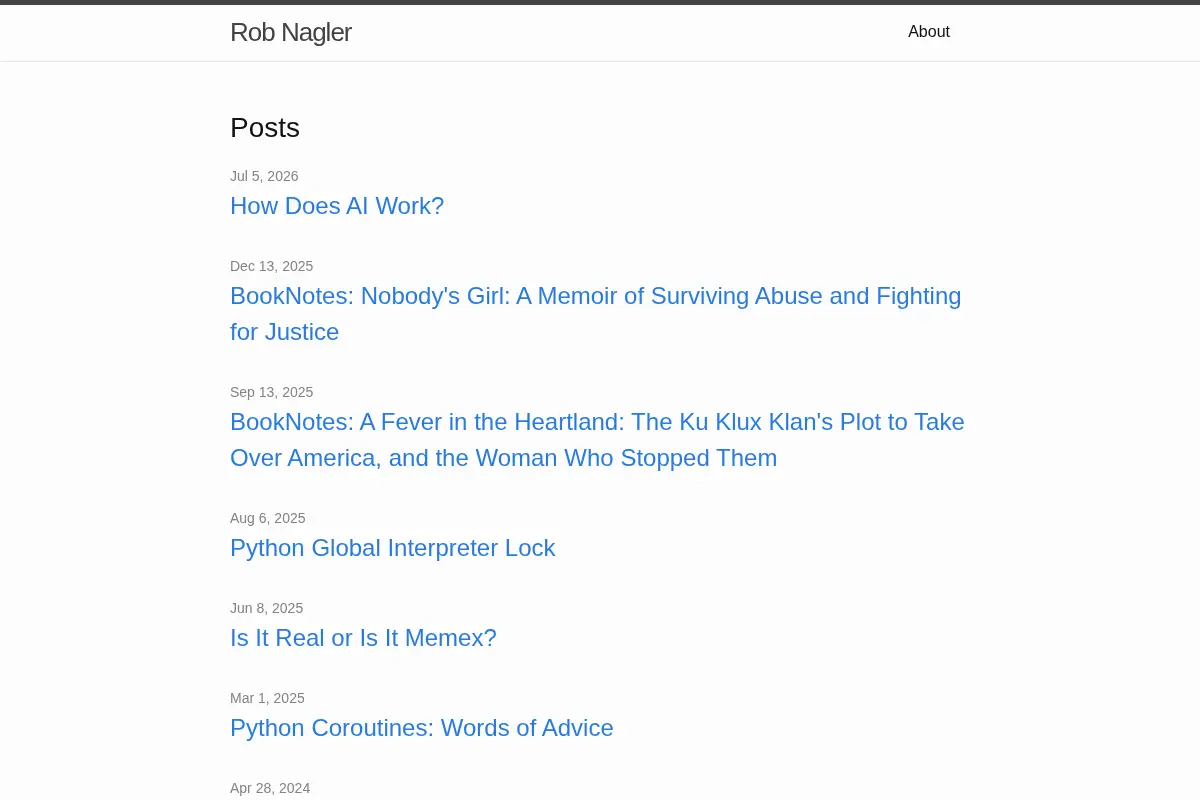 Rob Nagler
