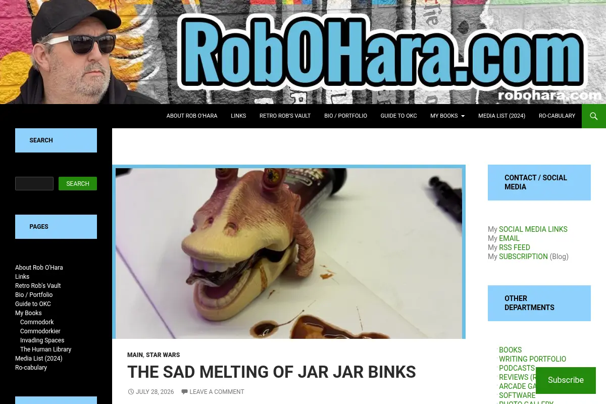 RobOHara.com | The Adventures of Rob, Susan, Mason and Morgan O'Hara