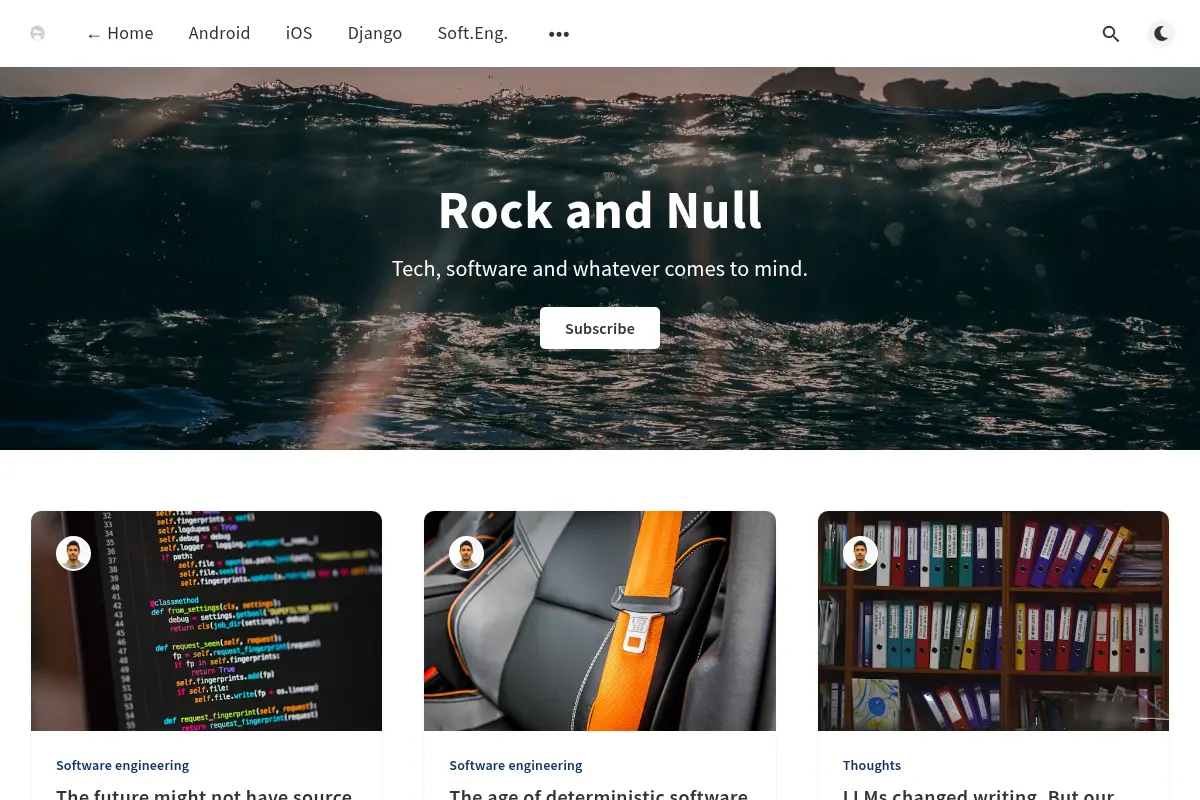 Rock and Null