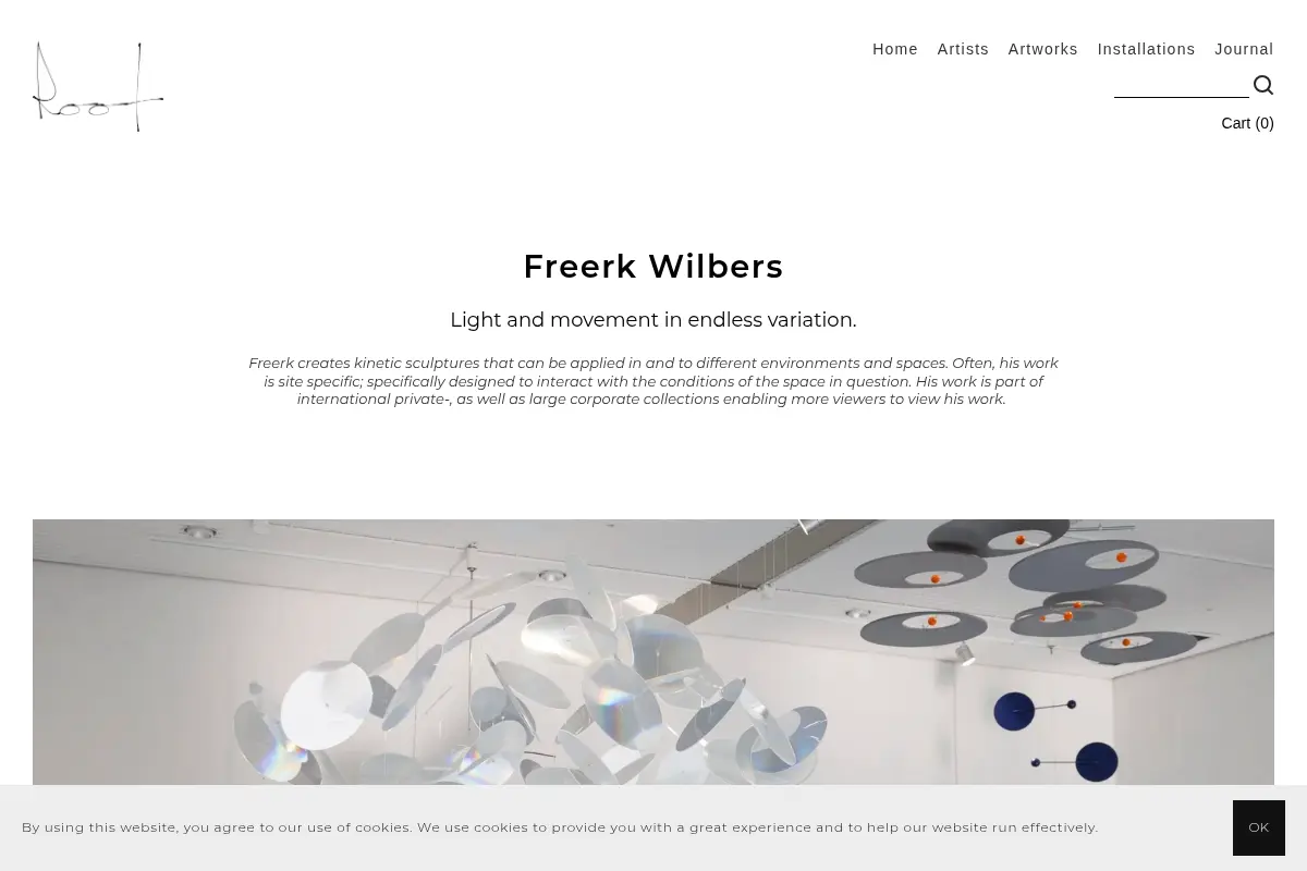 Root Gallery - Kinetic sculptures by artist Freerk Wilbers