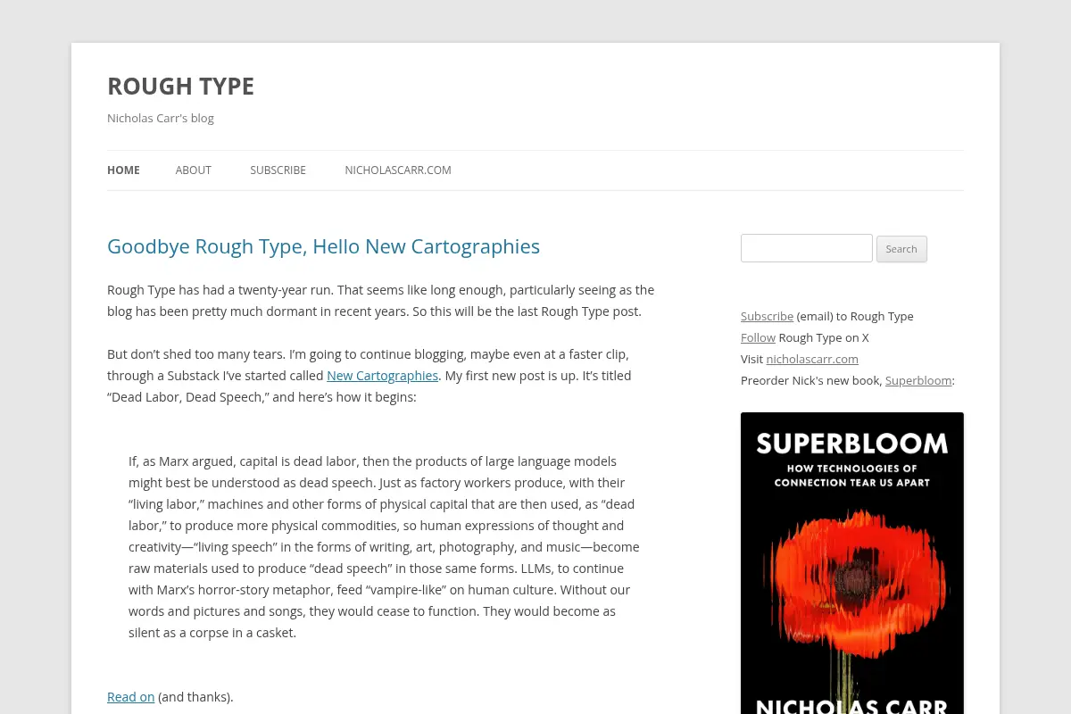 Rough Type