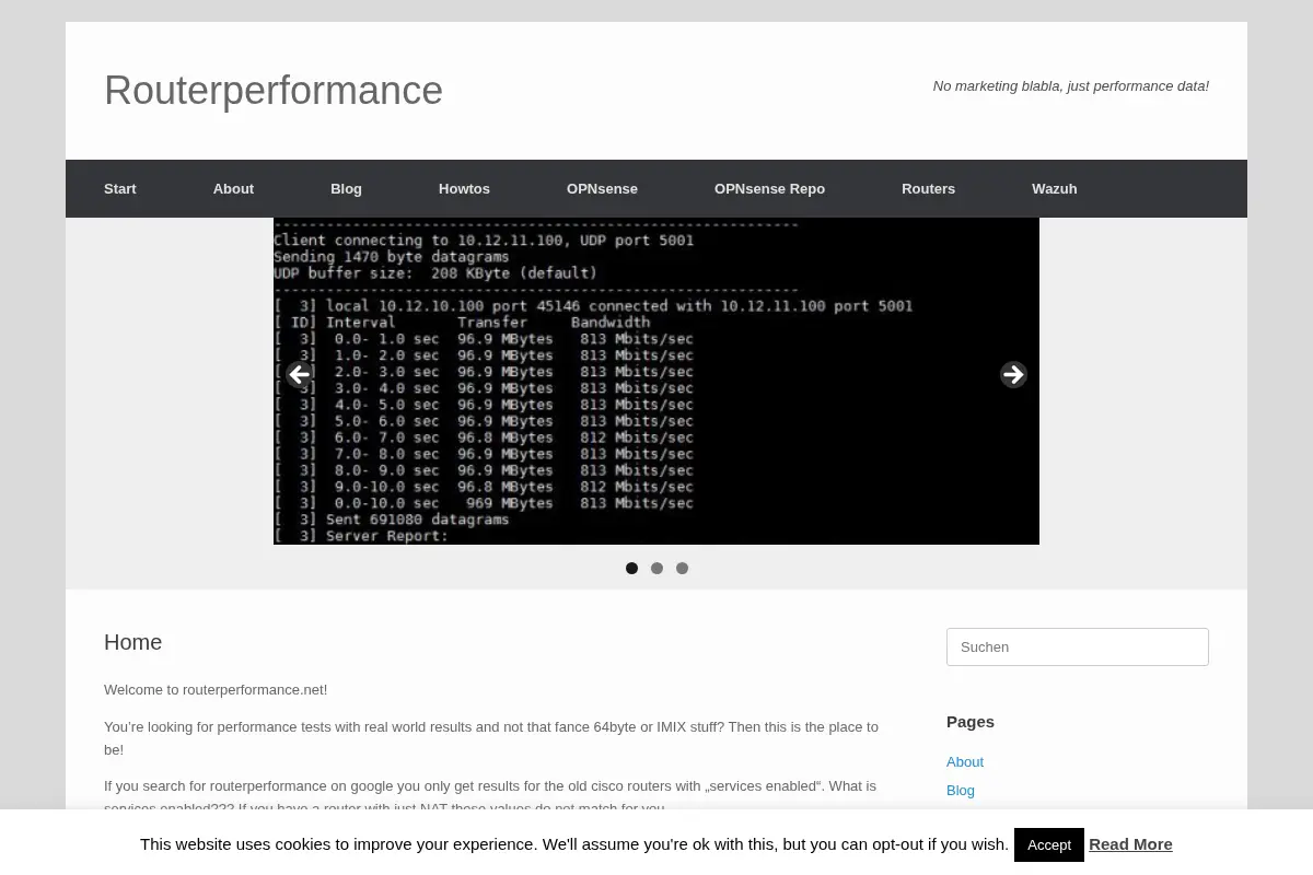 Routerperformance