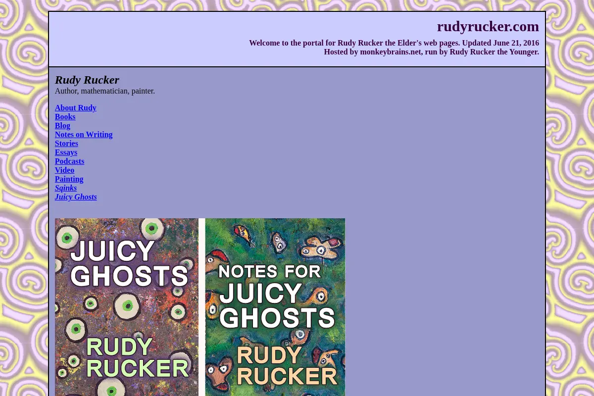 Rudy Rucker Portal
