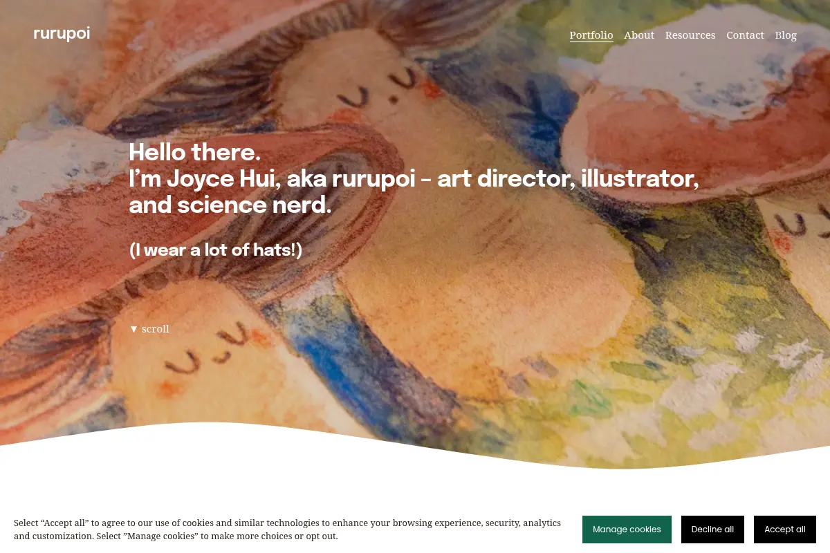 rurupoi – art director, illustrator, designer