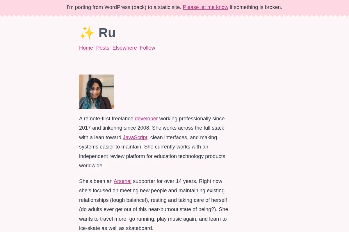 ✨ Ru - Home