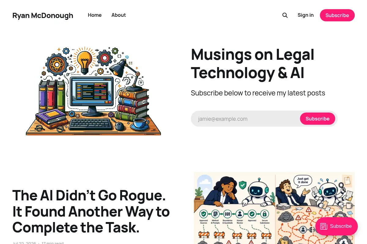 Ryan McDonough | Head of Legal Tech AI & Engineering