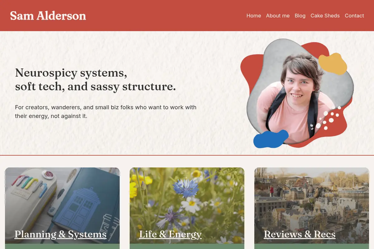 Sam Alderson | Slowing life down, one step at a time.
