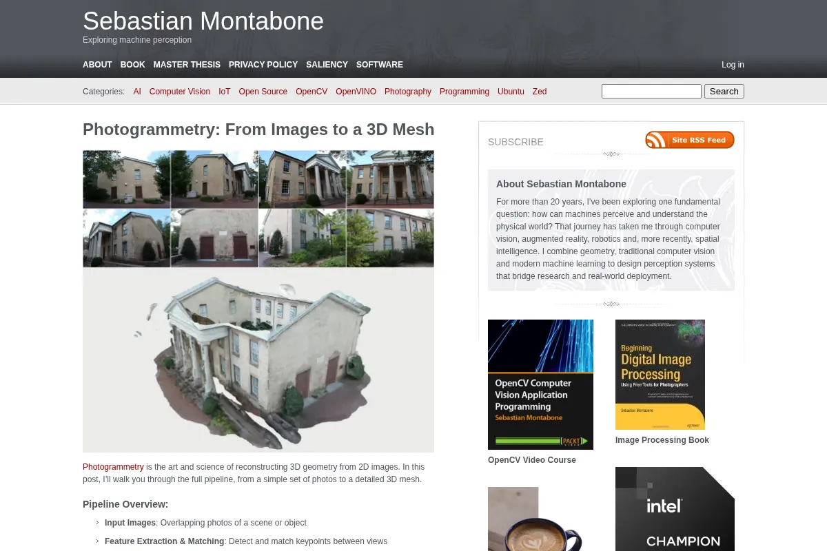 Sebastian Montabone - Exploring machine perception