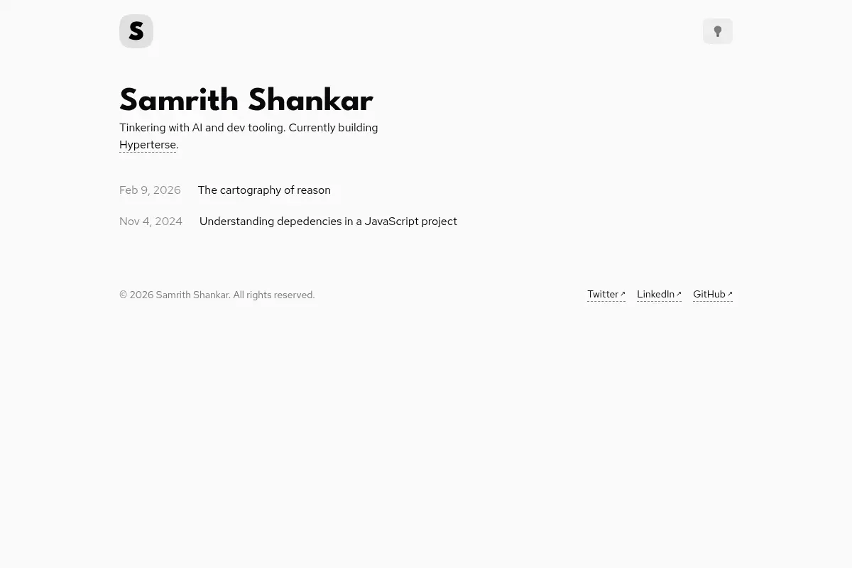 Samrith Shankar