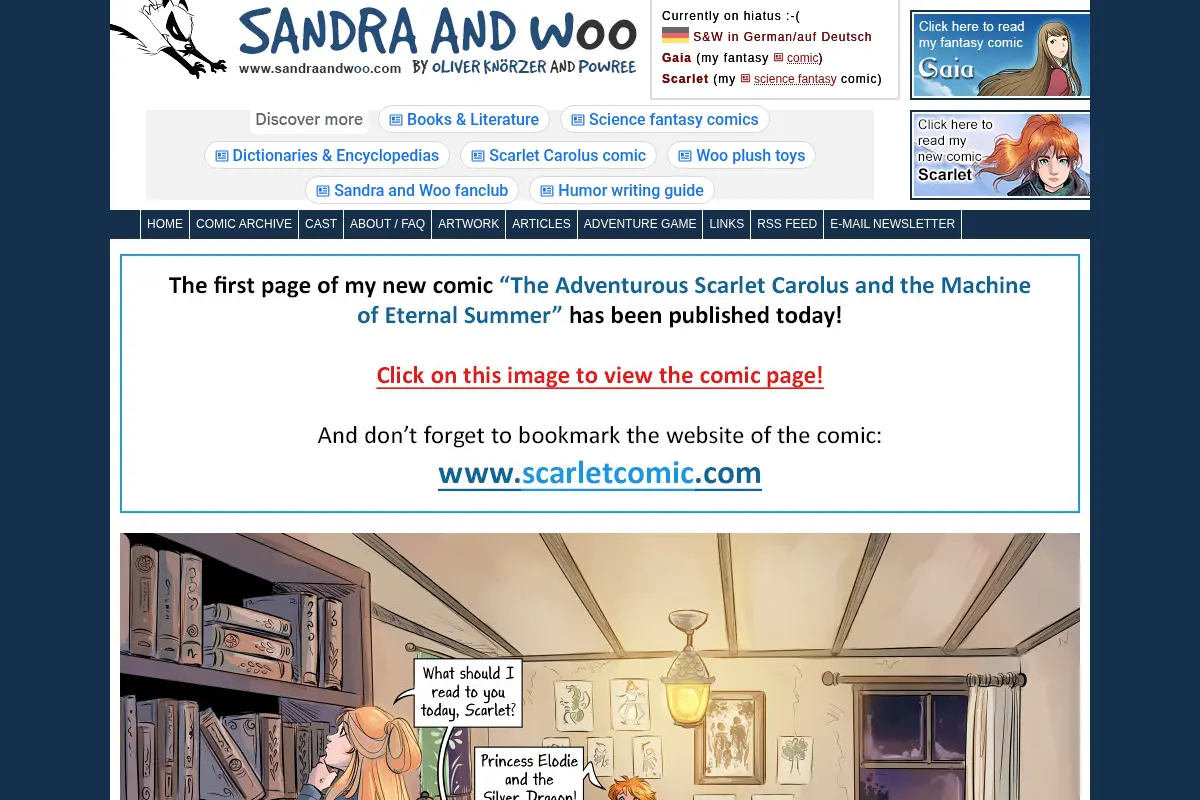 Sandra and Woo