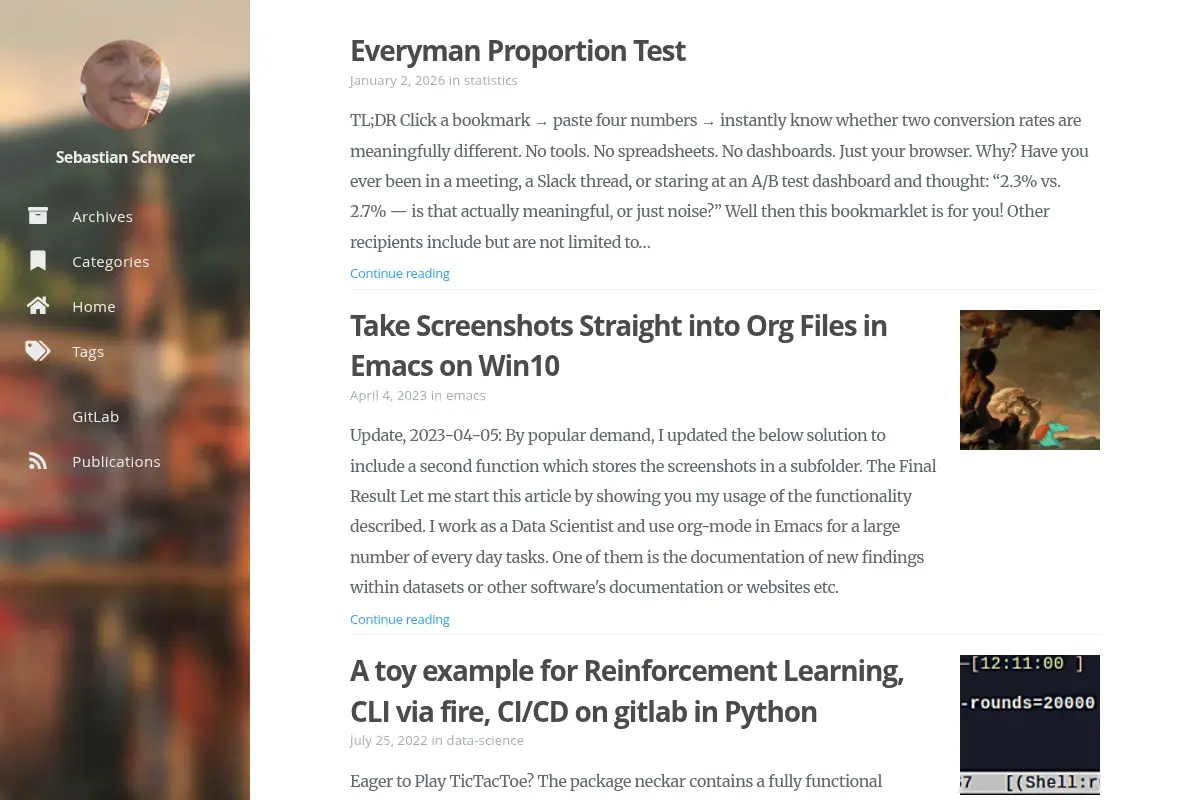 Sastibe's Data Science Blog