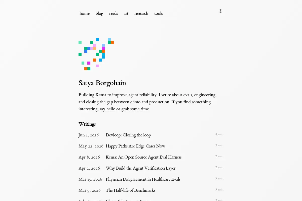 Satya's Blog