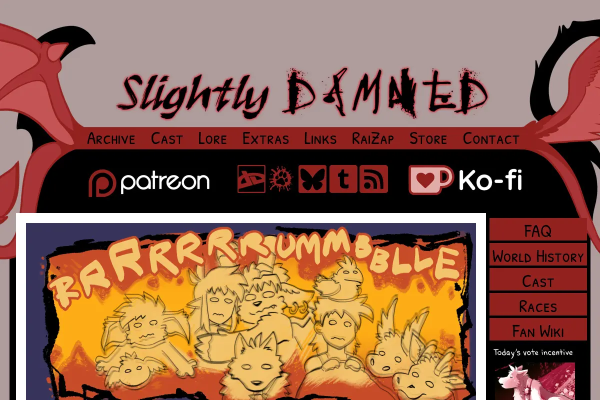 Slightly Damned
