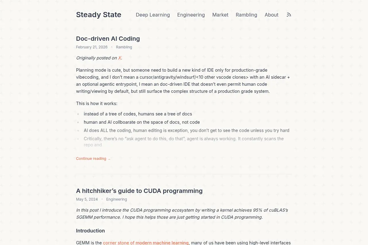 Steady State